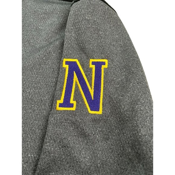 Nike Golf Dri-Fit Men's Grey & Black 1/4 Zip Athletic Top/Jacket Size M - Picture 3 of 4